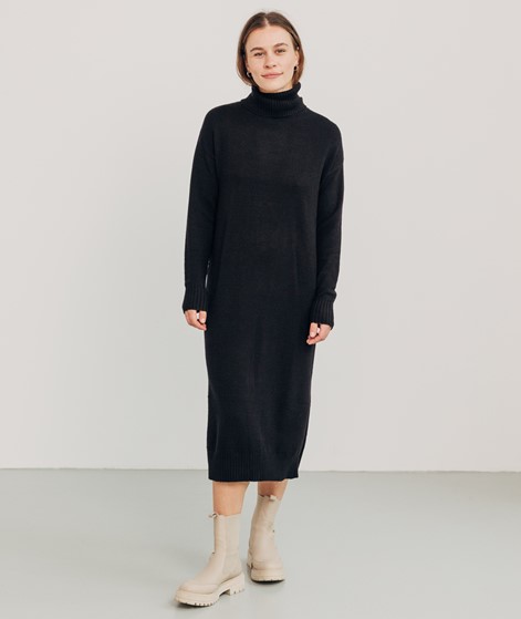 VILA VIRil Roll Kleid schwarz