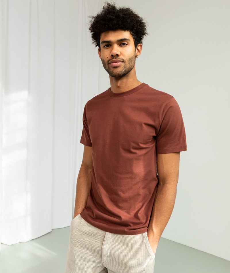 KAUF DICH GLÜCKLICH T-Shirt Rusty Brown aus Bio-Baumwolle