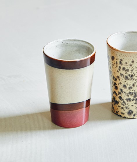 HKLIVING 70s Tee Becher mehrfarbig