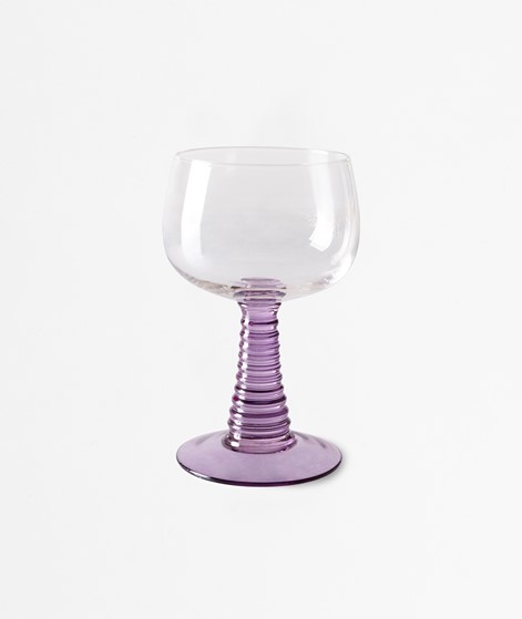 HKLIVING Swirl Wein Glas Lila