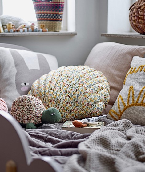 BLOOMINGVILLE Fro Kissen gemustert