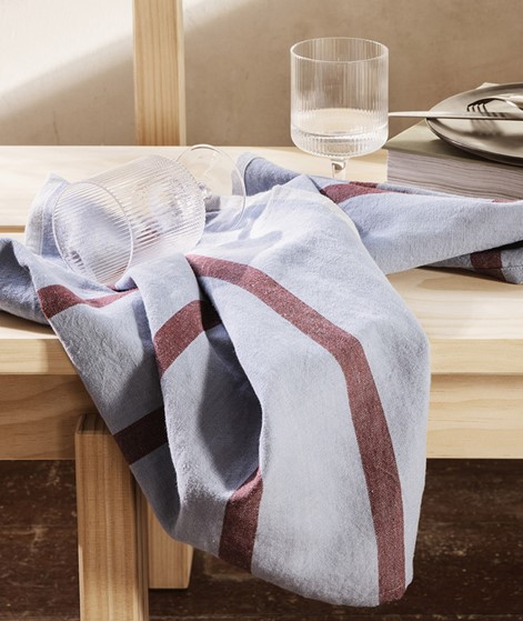 FERM LIVING Hale Geschirrhandtuch mehrfarbig