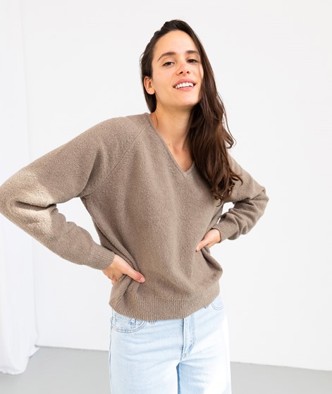SAMSOE SAMSOE Toria Pullover Braun