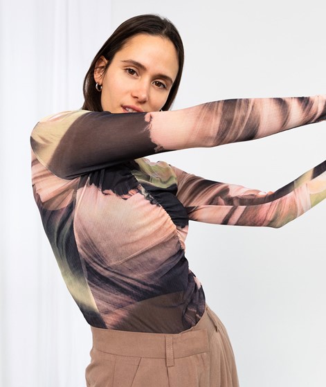 OBJECT OBJLotte Mesh  Longsleeve gemuste