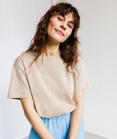 DARIADÉH Basic T-Shirt Beige