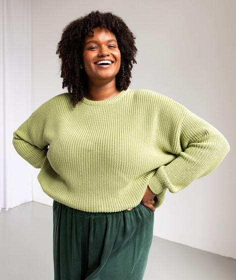DARIADÉH Marianne Strickpullover in Grn
