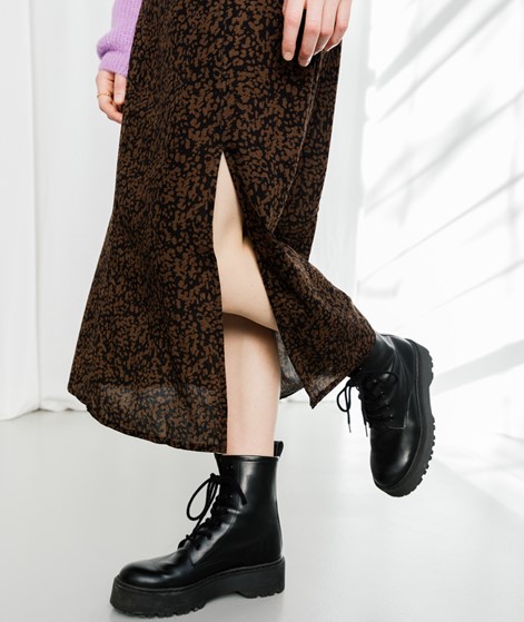 KAUF DICH GLCKLICH Rock Leo Print Braun
