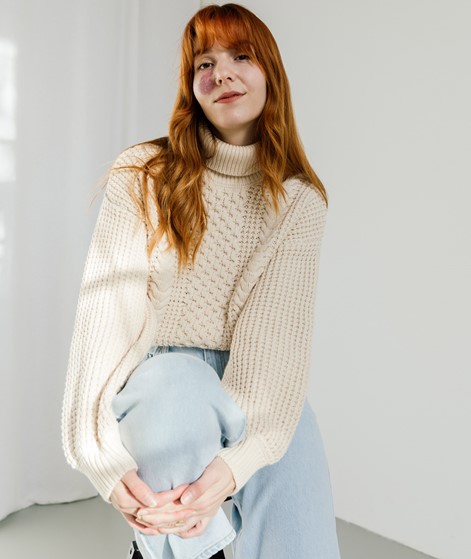 SELECTED FEMME SLFBirtha Pullover Beige