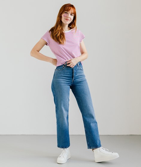 MADS NORGAARD Stripe Teasy T-Shirt gestreift