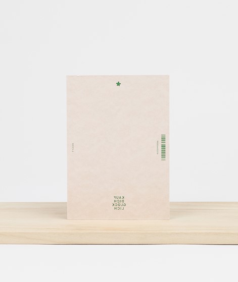 KAUF DICH GLCKLICH Postkarte Santa Is Coming
