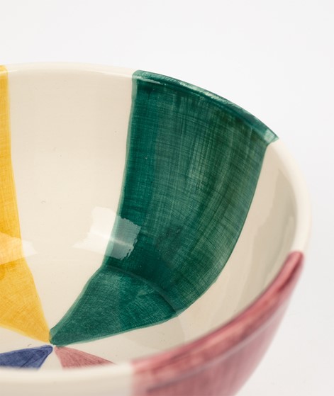 ANNA + NINA Groovy Striped Yogurt Schale