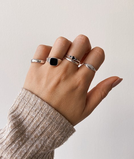 FLAWED Daisy Ring Silber