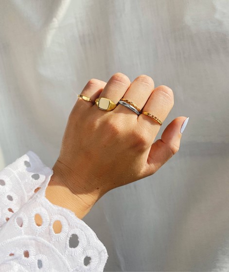 FLAWED Petite Dome Ring Silber