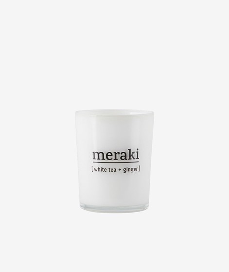 MERAKI White Tea & Ginger Durftkerze