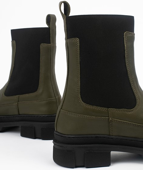 KAUF DICH GLCKLICH Lederstiefel Khaki