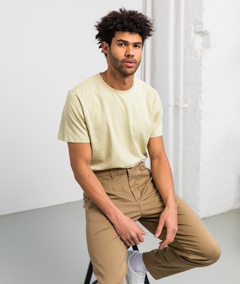 SELECTED HOMME SLHAspen T-Shirt Gelb/Grn
