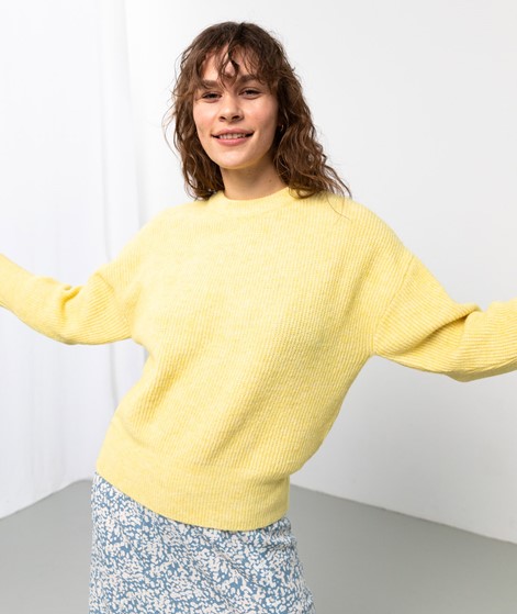 KAUF DICH GLCKLICH Pullover Gelb