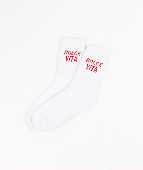 ON VACATION Dolce Vita Tennis Socken Gr. 35-46 Weiß