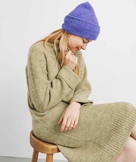OBJECT OBJMinna L/S Knit Kleid Beige