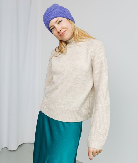 VILA VIMelia Highneck Pullover Beige