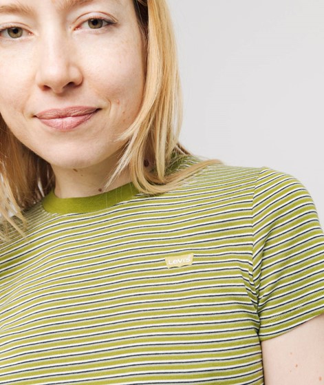 LEVI`S Rib T-Shirt gestreift