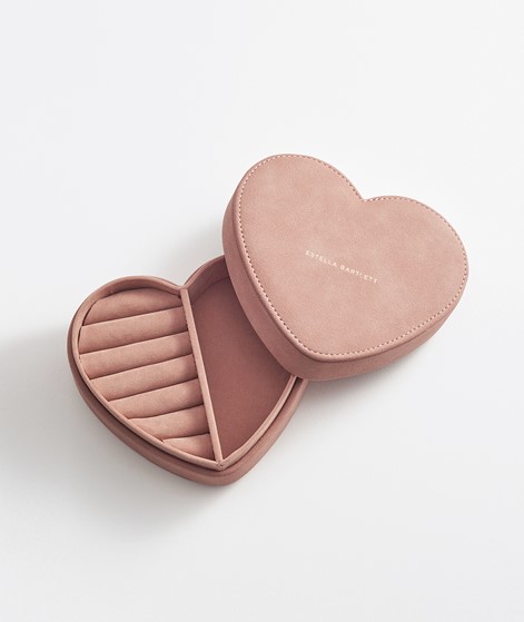 ESTELLA BARTLETT Heart Shaped Schmuckbox Rosa