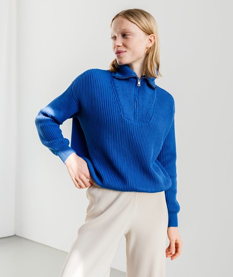 KAUF DICH GLCKLICH Strickpullover Blau