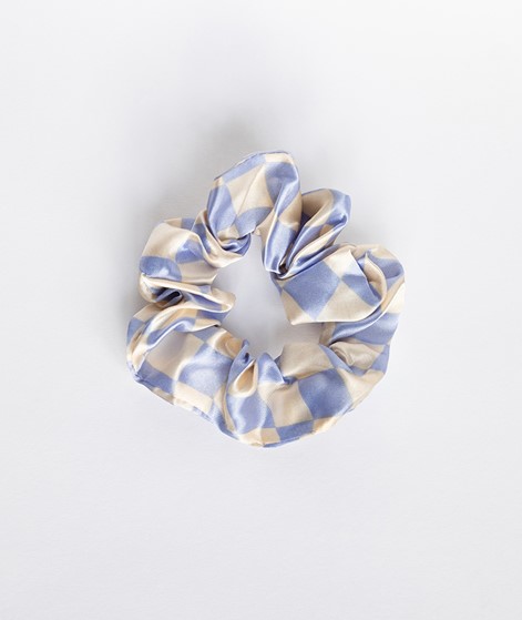 EBBA Satin Scrunchie kariert