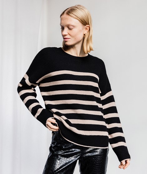 VILA VIStripy O-Neck Pullover gestreift
