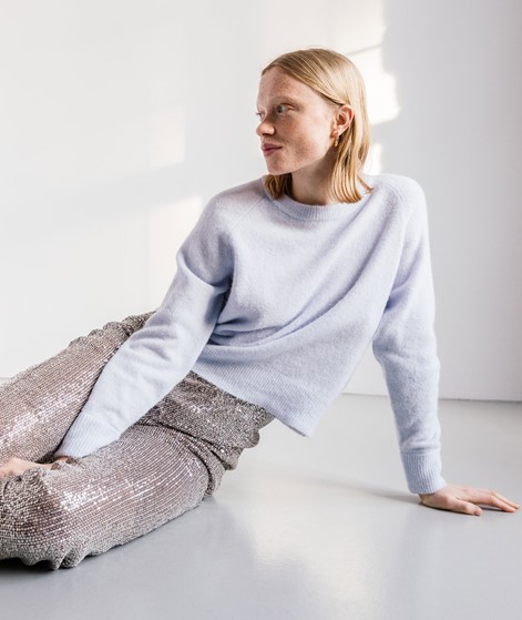 SAMSOE SAMSOE Nor Pullover Blau