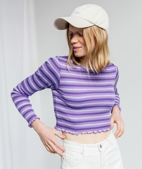 MADS NORGAARD Stripe Tira Longsleeve Lila