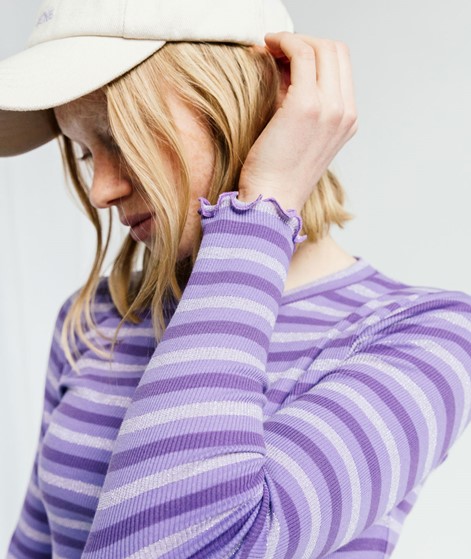 MADS NORGAARD Stripe Tira Longsleeve Lila
