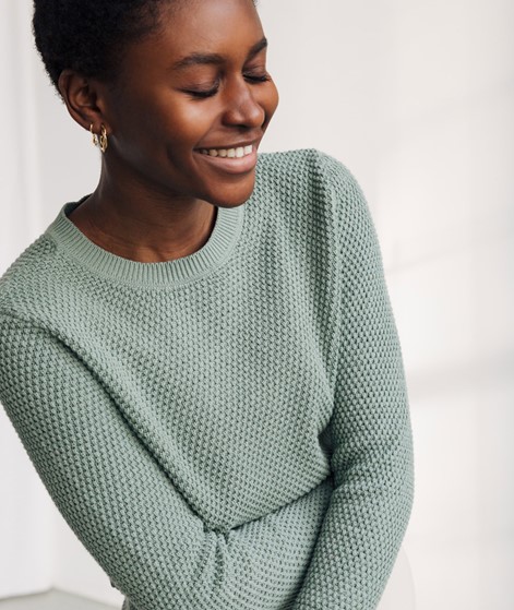 VILA VIDalo O-Neck Pullover Grn