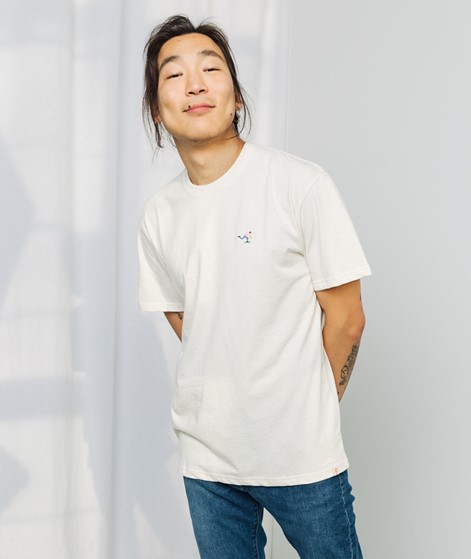 REVOLUTION Loose T-Shirt Beige