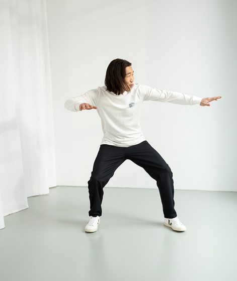 REVOLUTION Long-sleeved Longsleeve Weiß