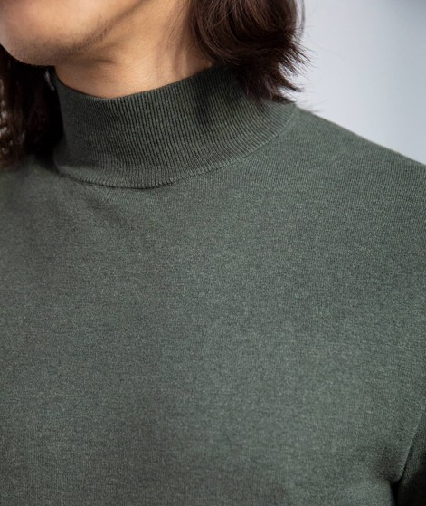 NOWADAYS Turtle Neck Pullover Grn