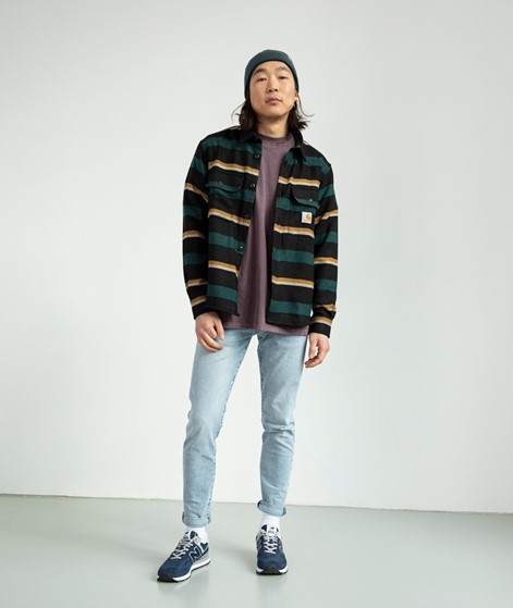 CARHARTT WIP Hardy Overshirt gestreift