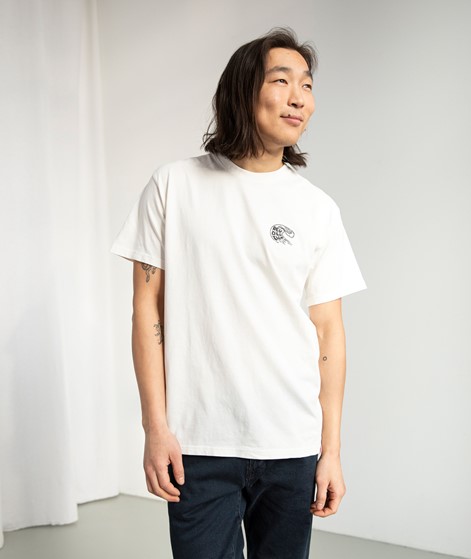 REVOLUTION Loose T-Shirt Weiß