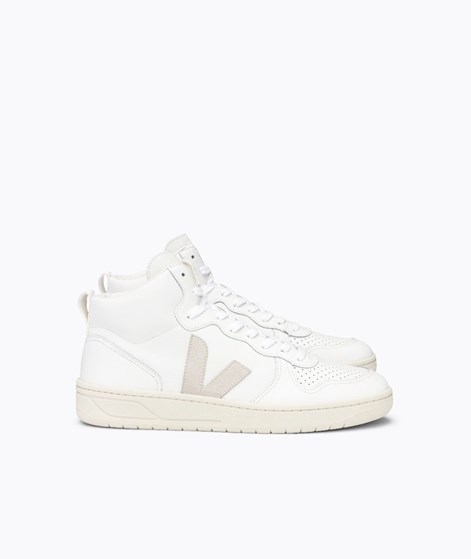 VEJA V-15 Sneaker Weiß/Beige
