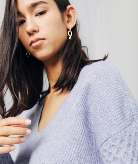 VILA VIVanna Pullover Lila