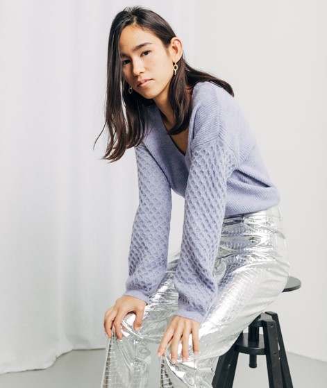 VILA VIVanna Pullover Lila