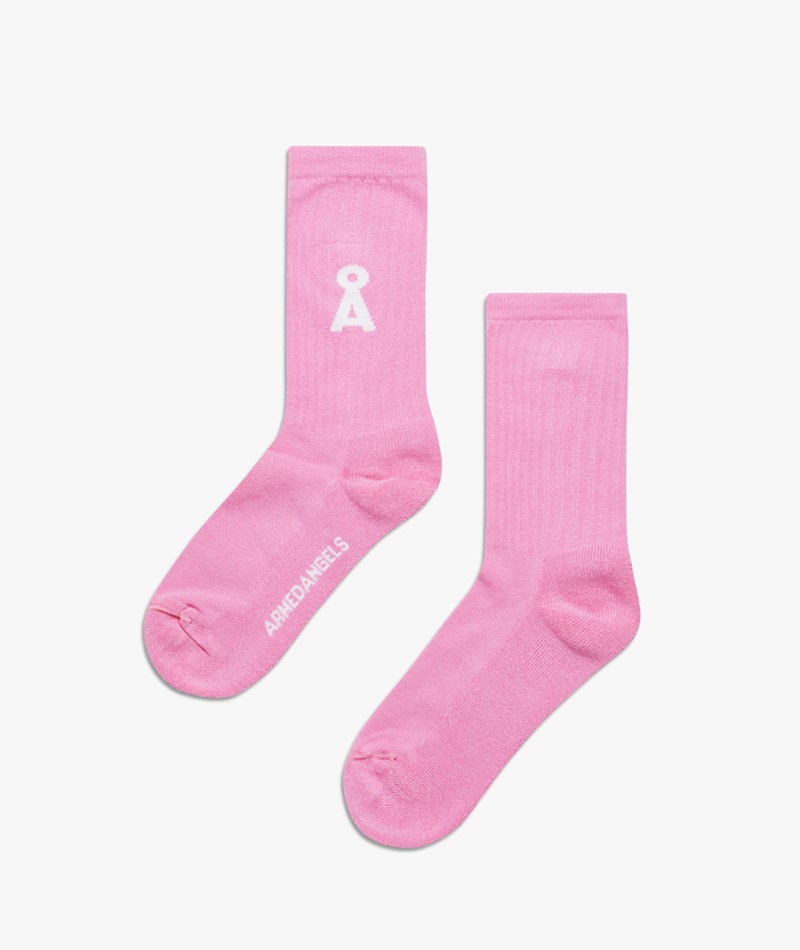 ARMEDANGELS Saamu Bold Socken pink