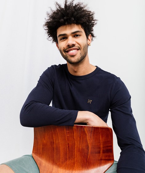 NOWADAYS Cosy Longsleeve Blau