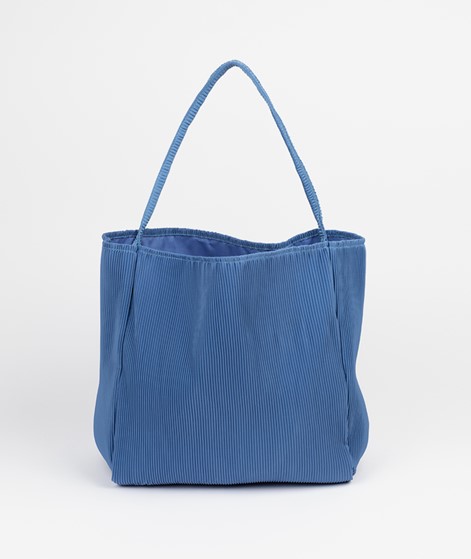 YUKU Plissee Shopper Blau