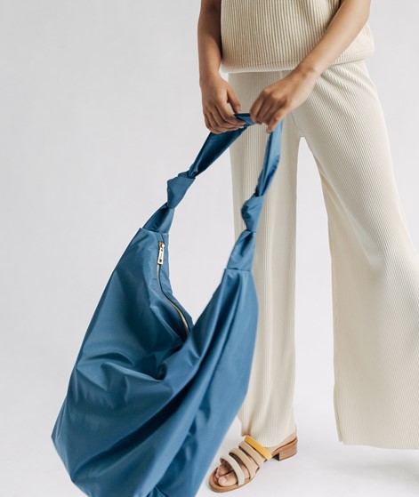 YUKU Nylon-Shopper Blau