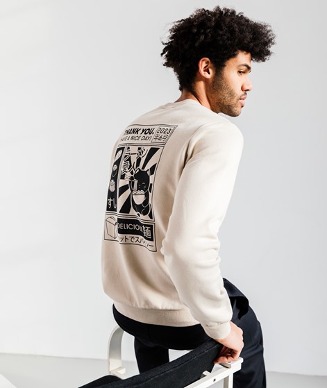 KAUF DICH GLCKLICH Sweater Hungry Cat aus Bio-Baumwolle