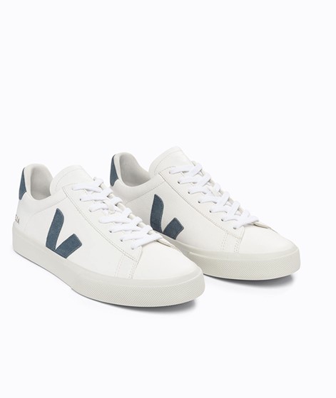 VEJA Campo Sneaker Wei/Blau