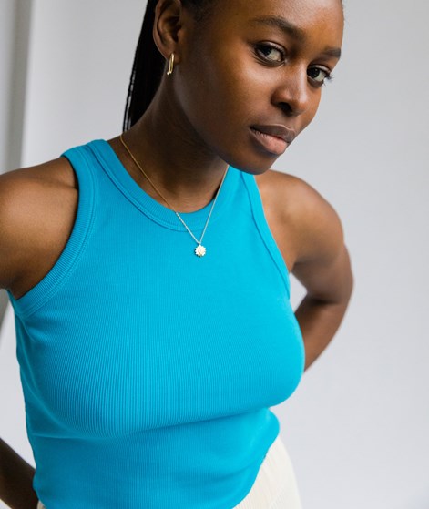 KAUF DICH GLCKLICH Top Turquoise