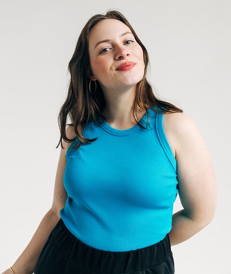 KAUF DICH GLCKLICH Top Turquoise