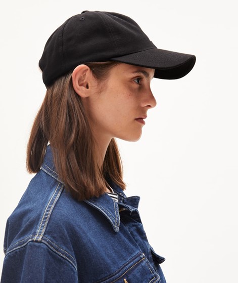 ARMEDANGELS Yenaas Bold Cap Schwarz